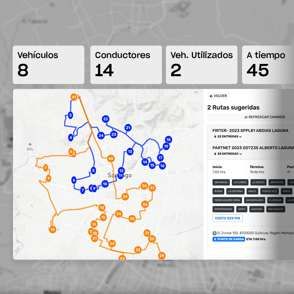 Gestiona toda la logística en un solo lugar
